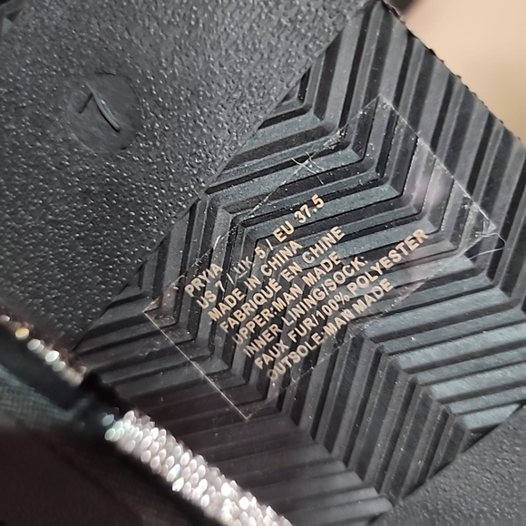 Just Fab Rhinestone Flat boots. Brand new size 7 - Picture 6 of 9